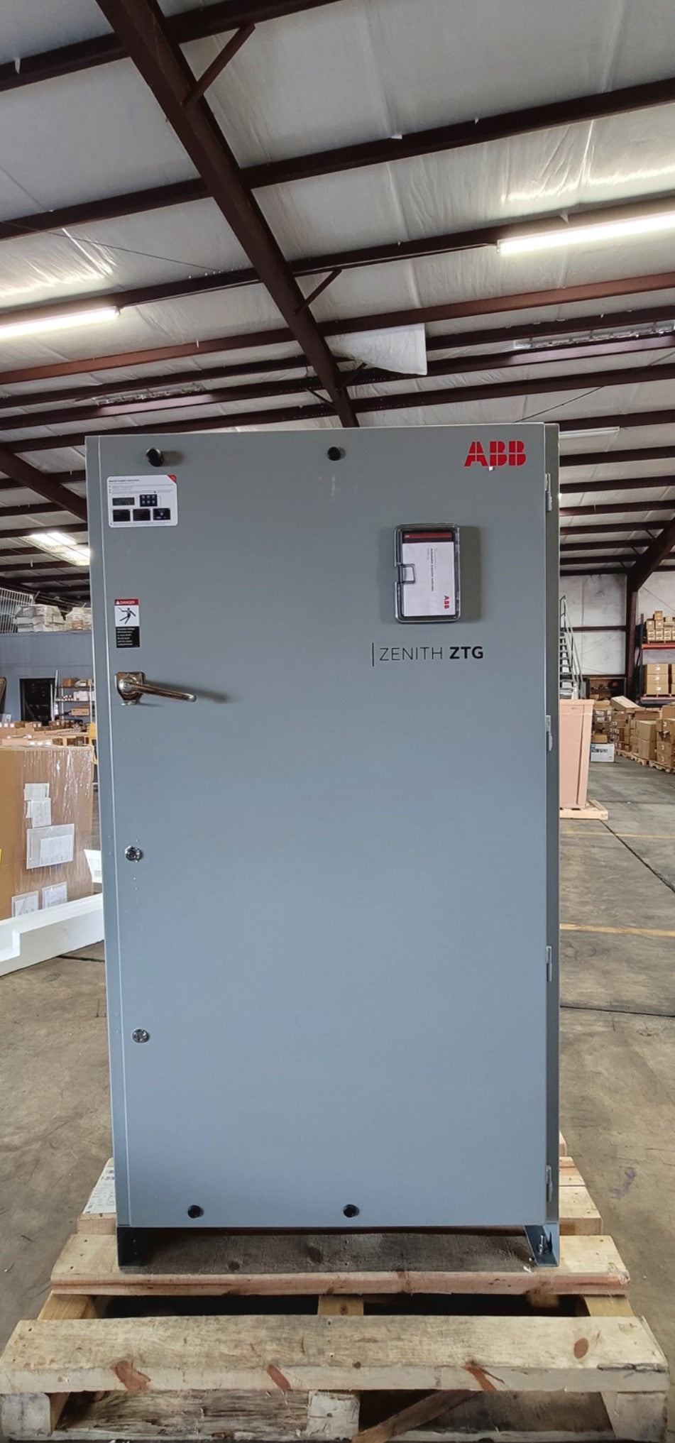 NEW ABB Zenith ZTG 1200A ATS Automatic Transfer Switch 480V 3PH SLD Neutral NEMA 3R