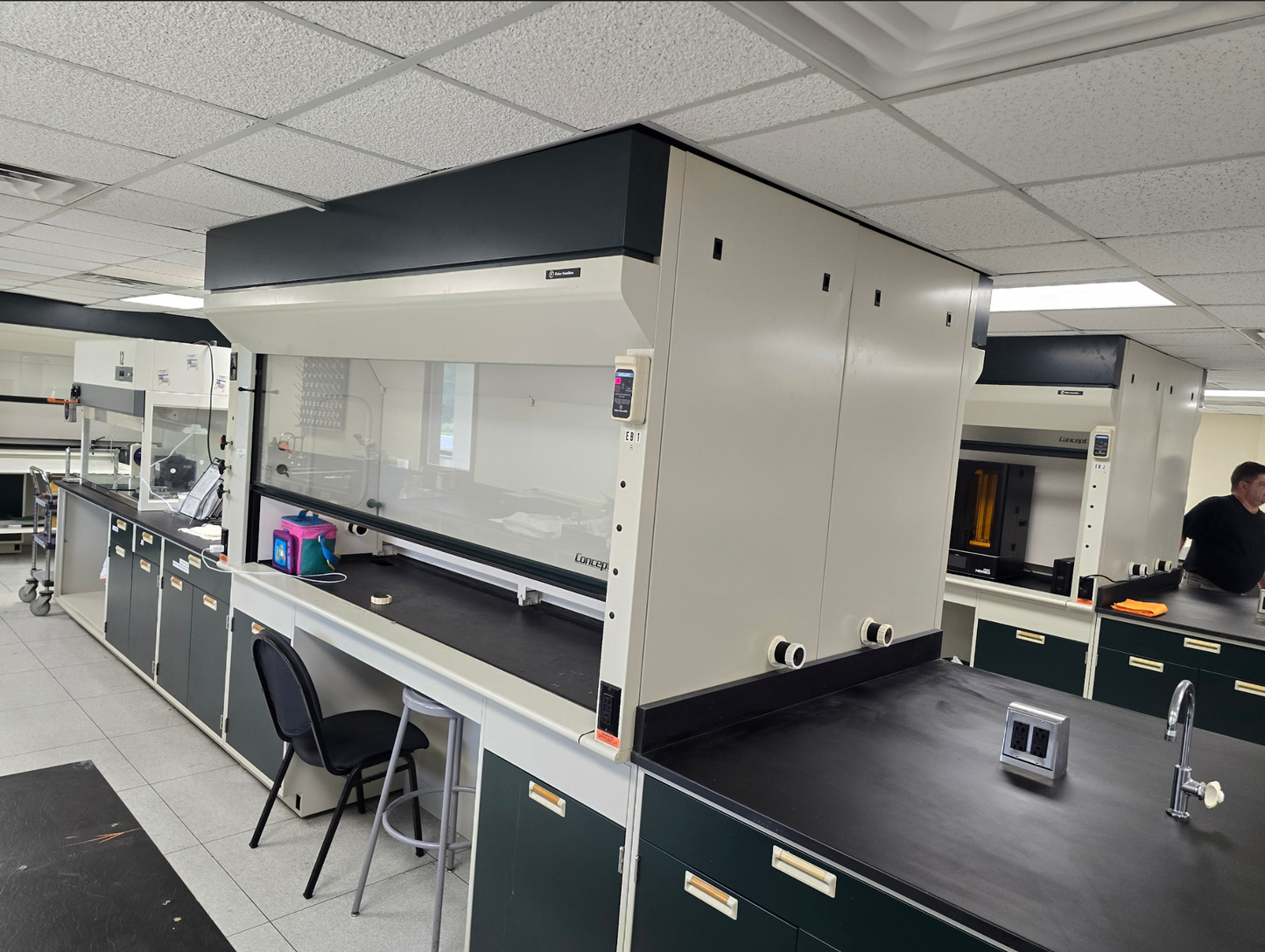 8' Fisher Hamilton Concept Benchtop Fume Hood A Condition (109927)