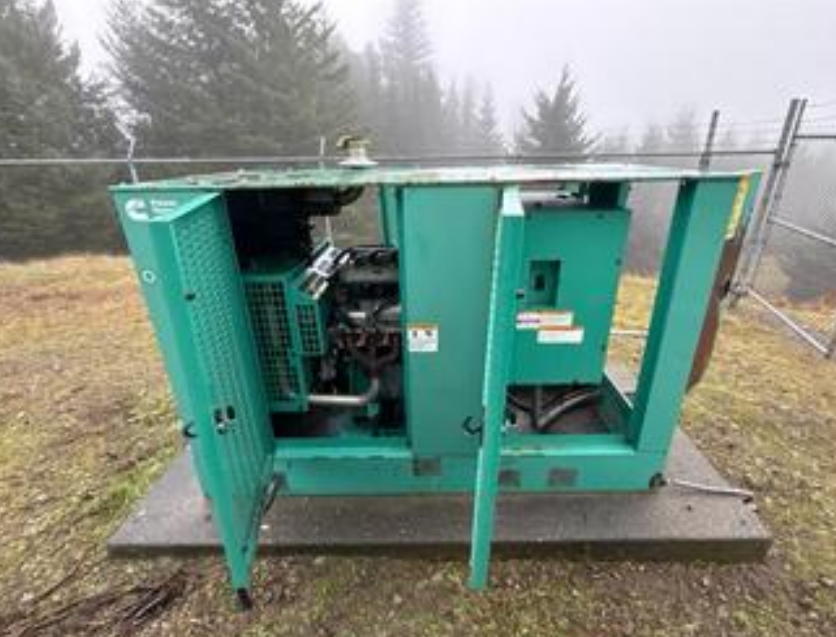 60KW ONAN 60ENA Nat Gas LP Generator AS-IS