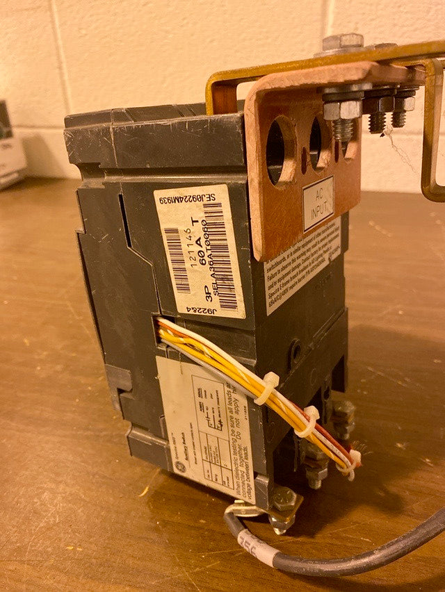 *Pickup Only* General Electric, SELA36AT0060, 60A(S6LLST1531)