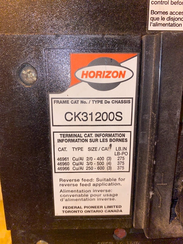 Horizon, CK31200S, 1200A(S6LLST1370)