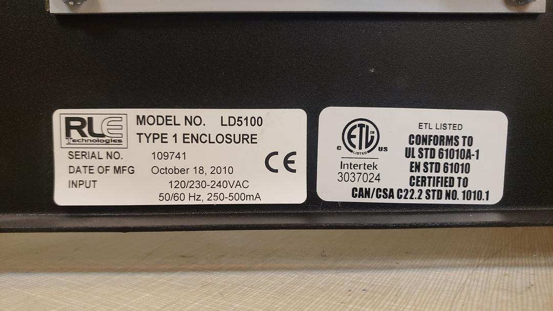 RLE LD5100 SeaHawk Leak Detection(S6LLST10828)