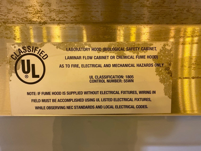 6' Jamestown ISOLATOR Fume Hood 72x34x57(S6LLST0908)