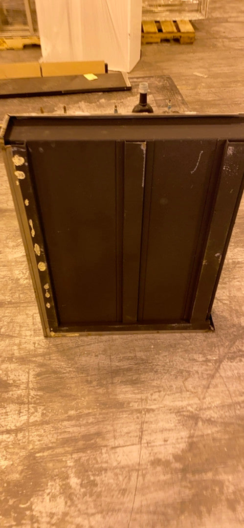 Stainless Steel Corner piece Countertop w Backsplash 38x30x5" divoted(S6LLST2788)