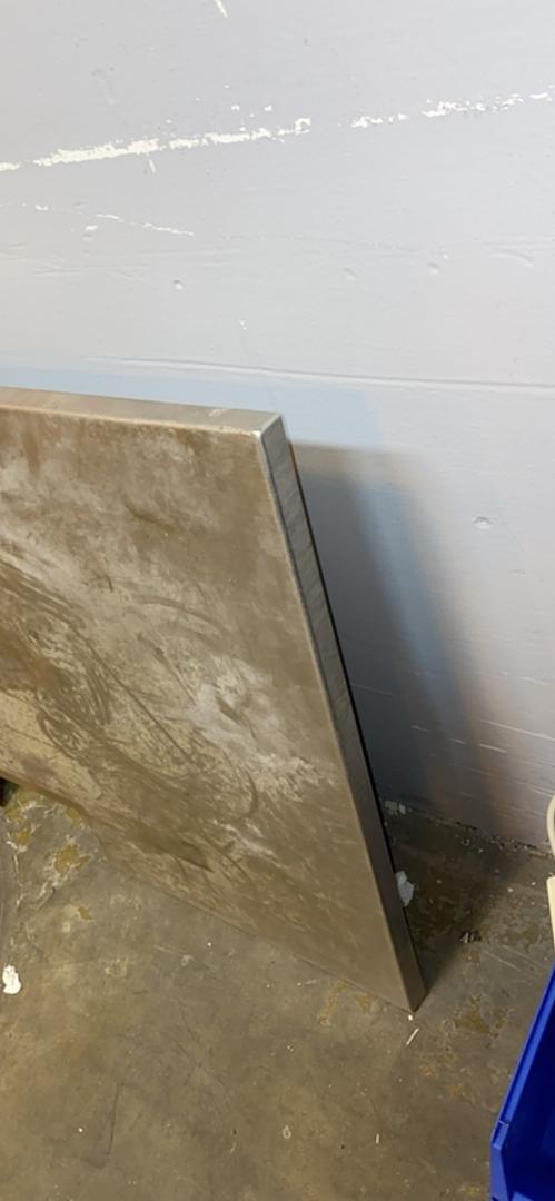 128x31x2" Stainless Steel Countertop (10' 1/2)(S6LLST5551)
