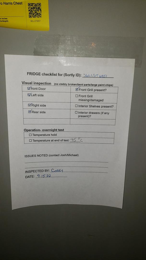 Kendro Harris Lab Freezer -45� HLT-20LS-90D31(S6LLST6851)