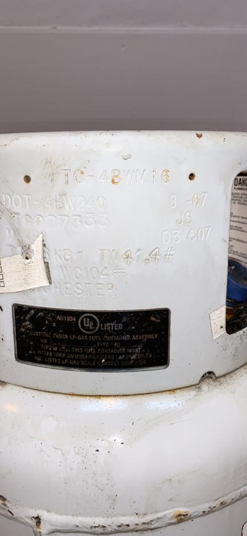 12"x34" Manchester Small Propane Storage Tank S6LLST8753(S6LLST8753)