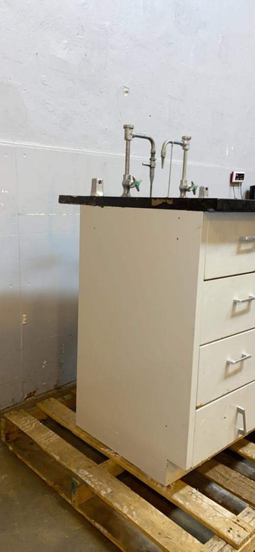 36" St. Charles 7 Drawer Cabinet W/ Sink Top(S6LLST6475)