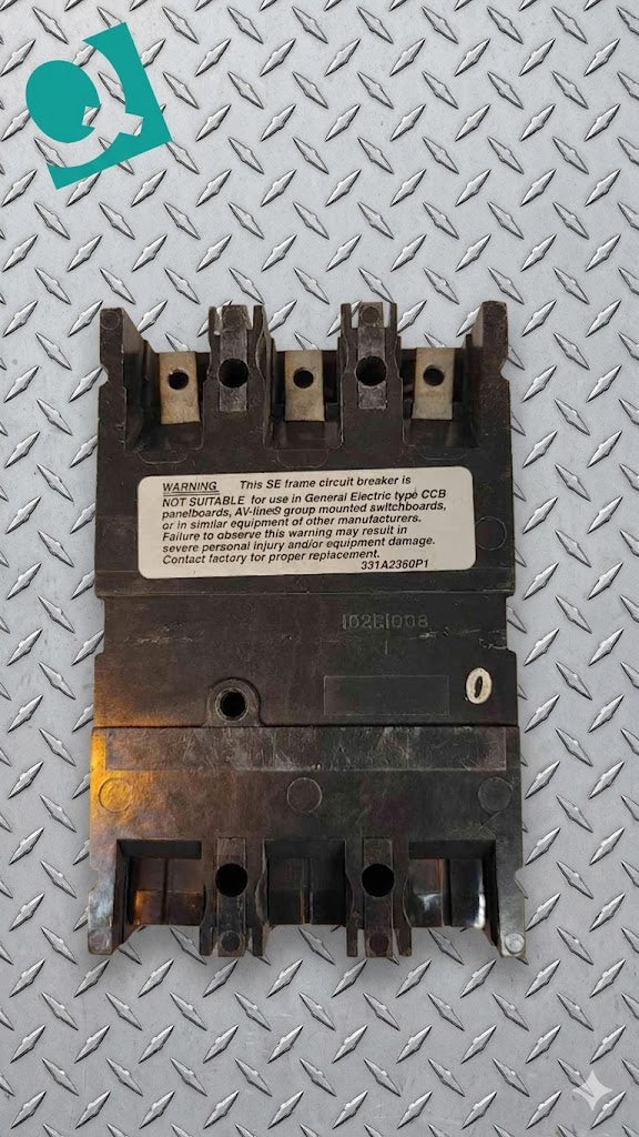 GE Spectra Series RMS SEDA36AT0100 100A 3 POLE (2632AA)(2632AA)