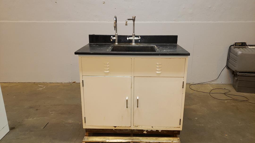 42" Duralab Black Epoxy Sink Bundle(S6LLST7615)