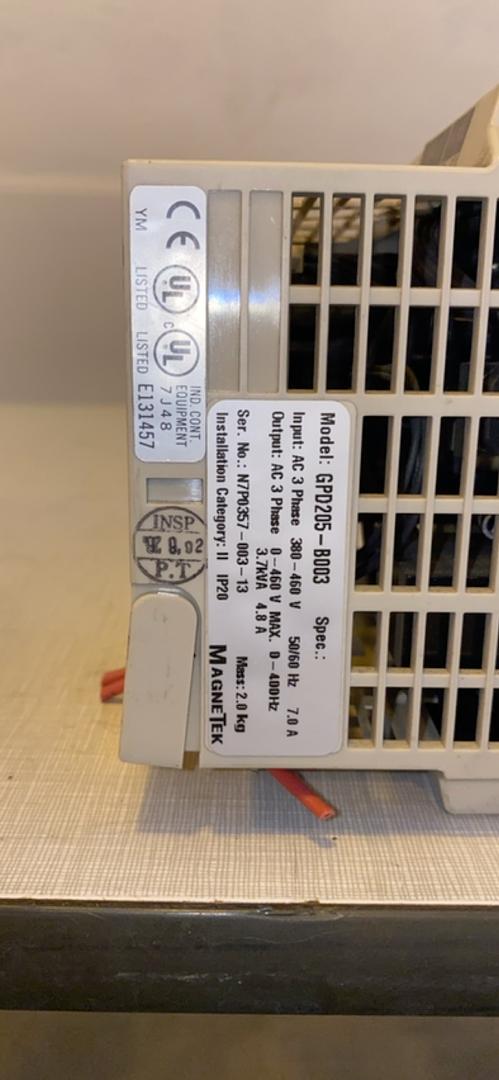 MAGNETEK GPD205-B003 AC Drive(S6LLST4296)
