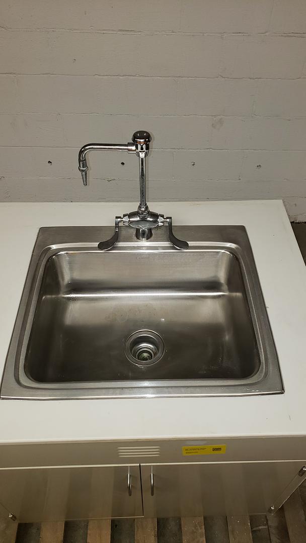 38" Jameston White Epoxy Sink Bundle S6LLST7300(S6LLST7300)
