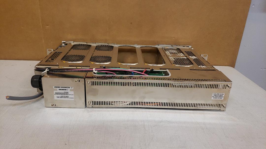Valere Power Rectifier Shelf CC8X-ANN-VC w/ Modules & Display Arm(S6LLST8203)