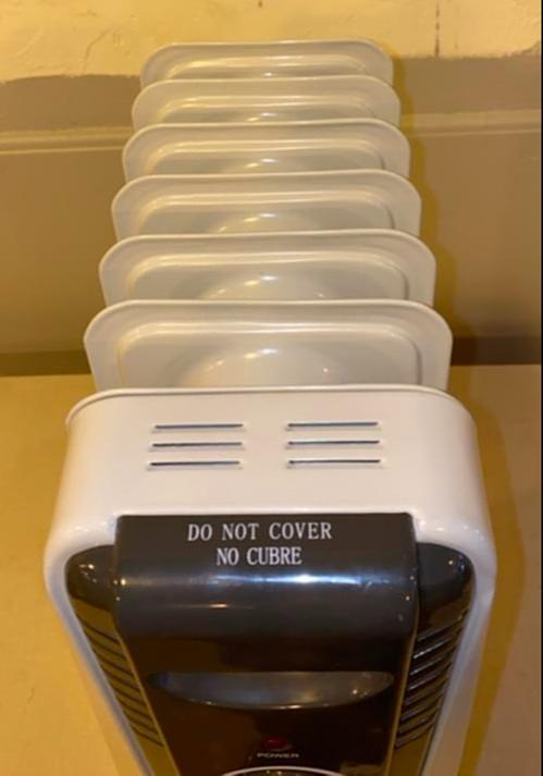 Lot of 12 Intertek Small Heater CYAA45-7 1500WATT Oil Filled(S6LLST3749)
