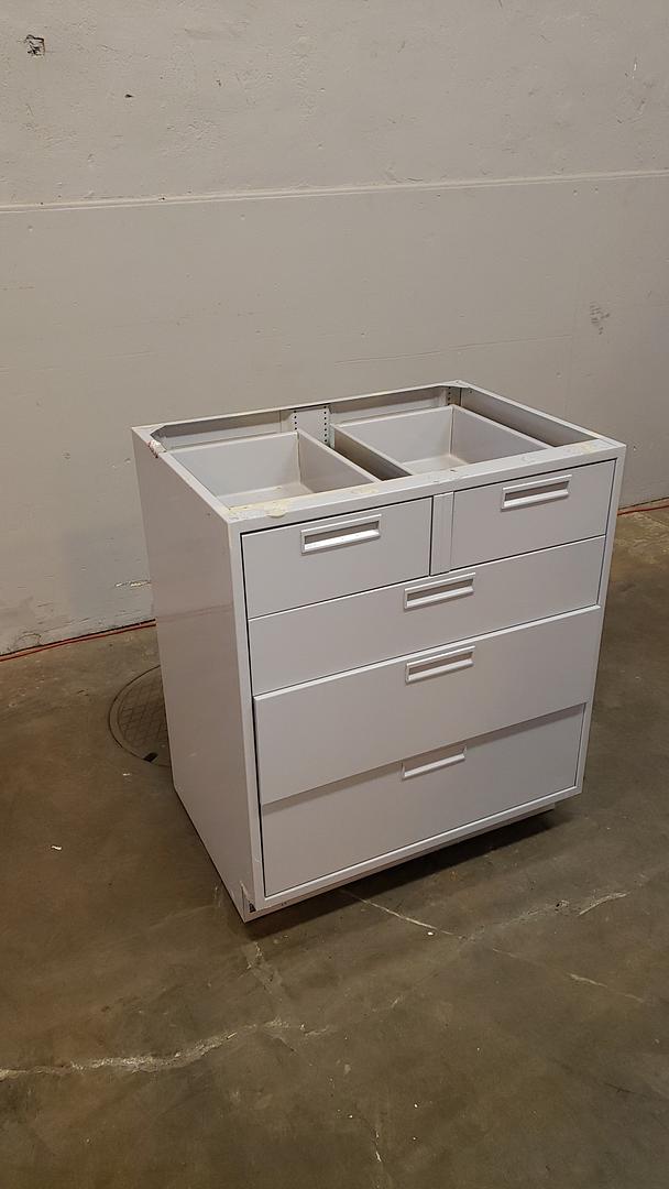 30" 5 Drawer Recessed Casework(S6LLST9937)
