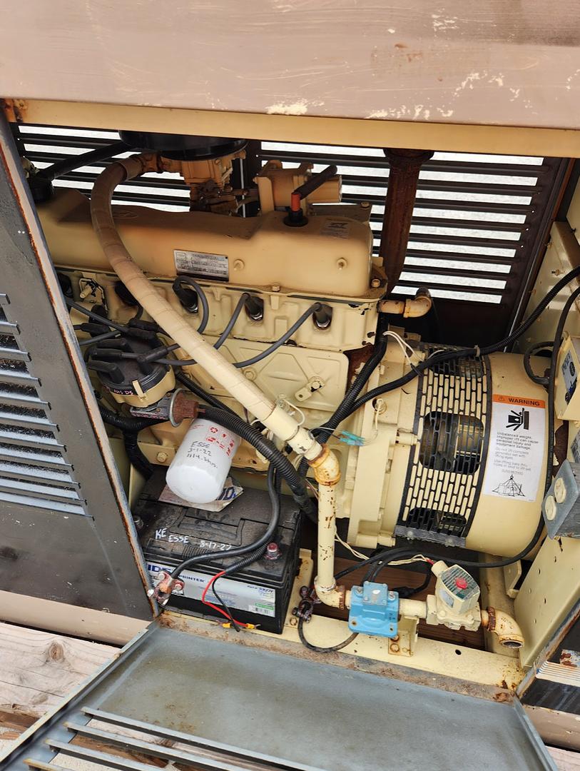 39KW NG LP Generator Kohler Ford '97 1145 Hrs TESTED-17522