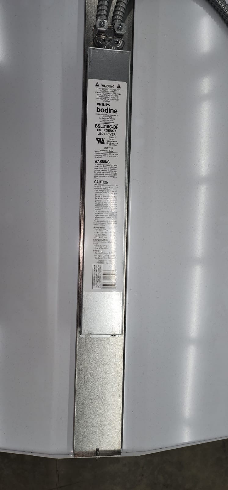 Bodine 4'x2' Large Overhead Industrial Lights BSL310C -DF- 90601