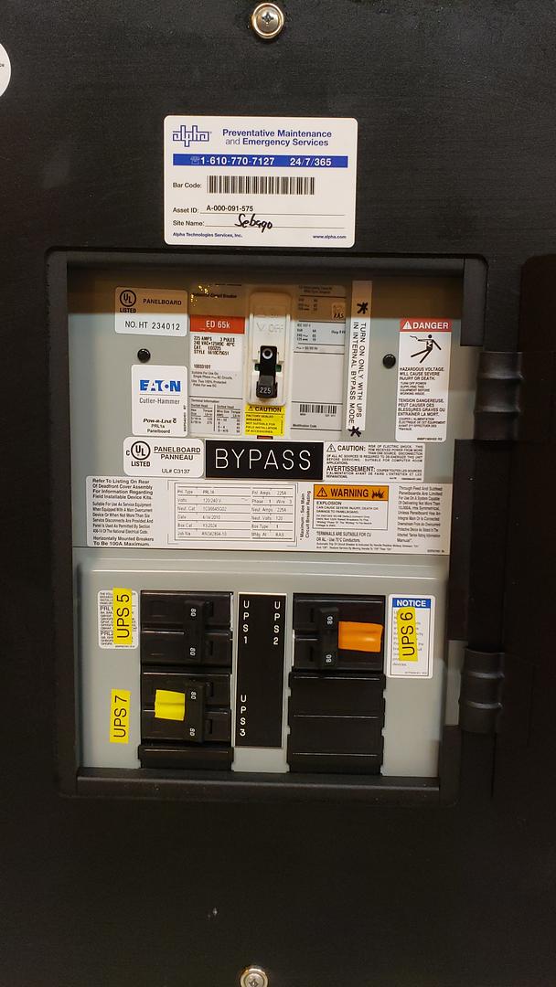 Eaton Bypass Switch(S6LLST8853)