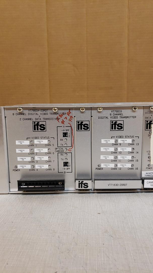 IFS Video Transmitter w/ Installed Cards(S6LLST8451)