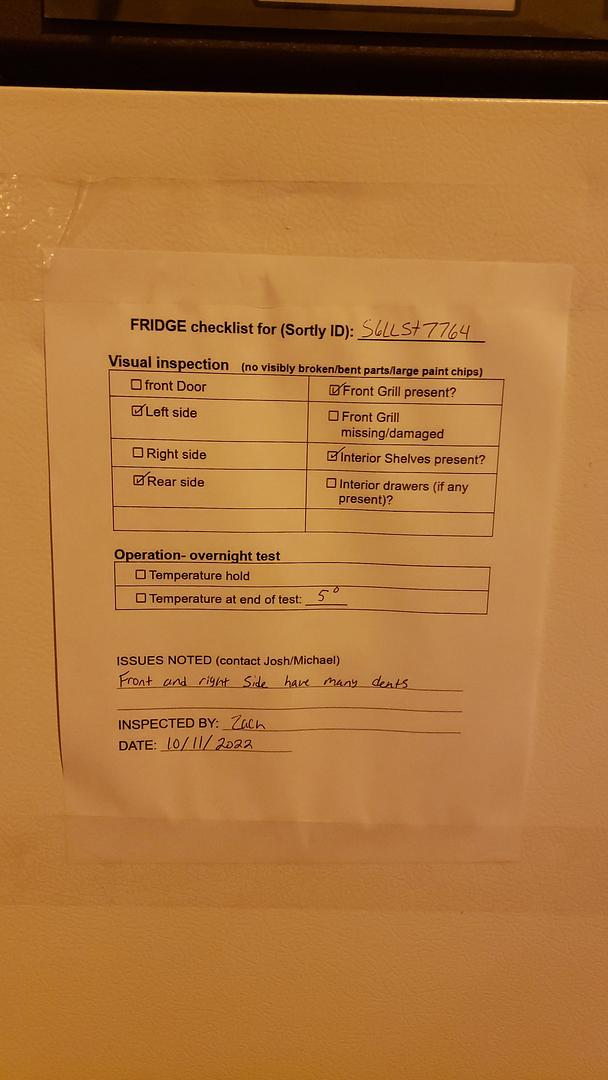 Kendro Lab Refrigerator REL2304A20 Tested 5�(S6LLST7764)