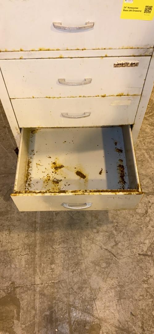 24" Kewaunee Base (All Drawers)(S6LLST3552)
