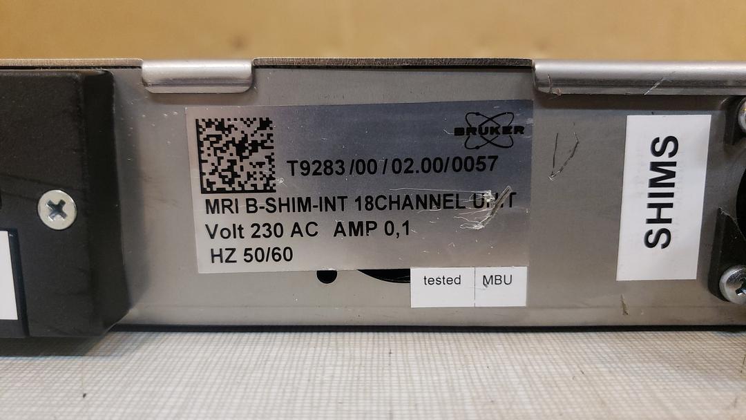 Bruker Shim Interface T9283(S6LLST8216)