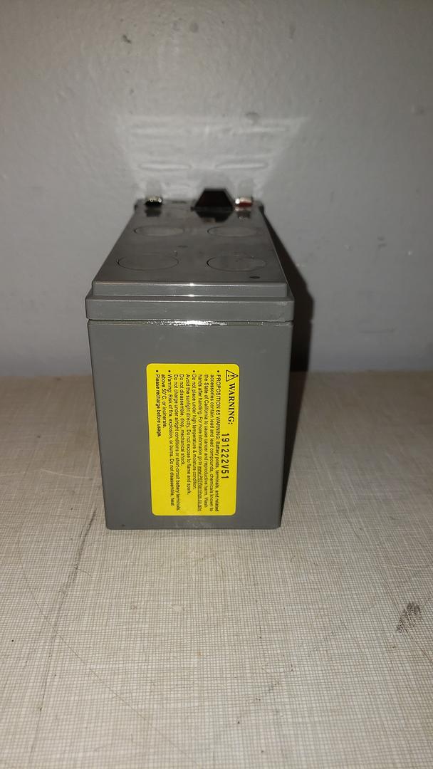 CSB 9 AMP Battery HRL1234W F2FR 12V WORKING!(S6LLST8801)
