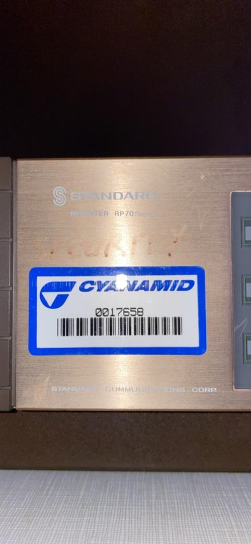 STANDARD RP70U (AA) 15W UHF FM Repeater (Radio)(S6LLST4291)