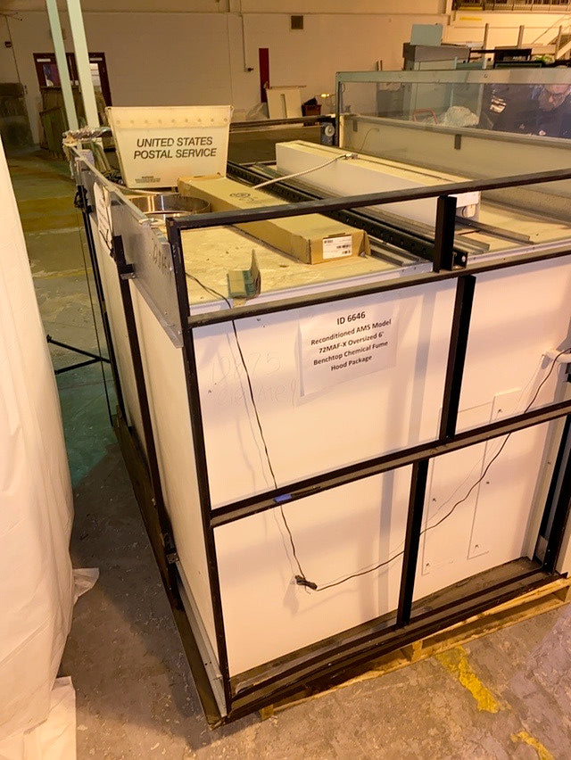 6' AMS AIR MASTER SYSTEMS Fume Hood(S6LLST0897)