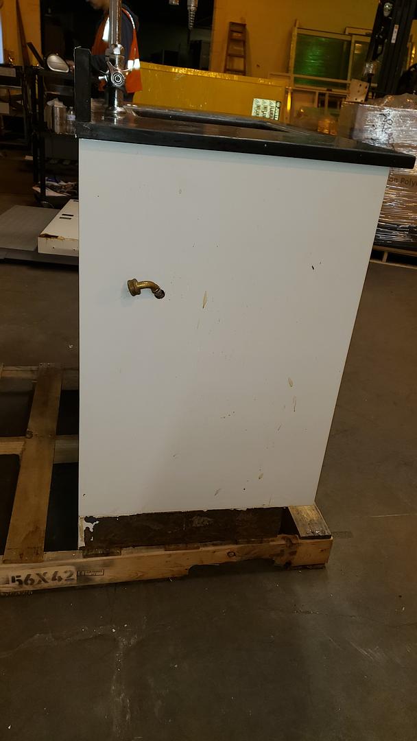 42" Duralab Black Epoxy Sink Bundle(S6LLST7615)
