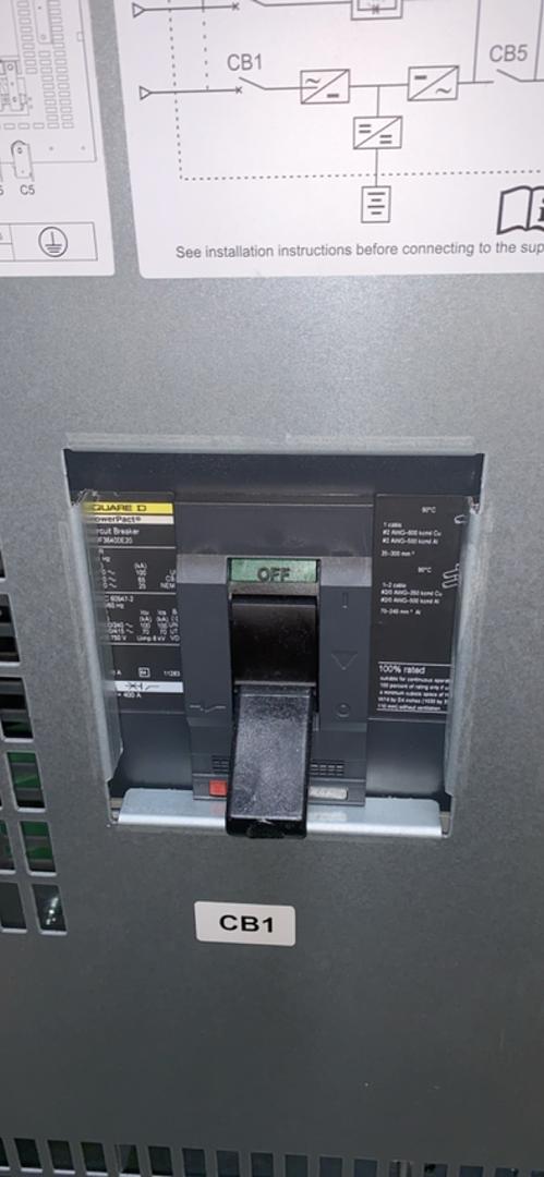 200KVA Liebert NX UPS 38SA200A0A00 480V '12(S6LLST8457)