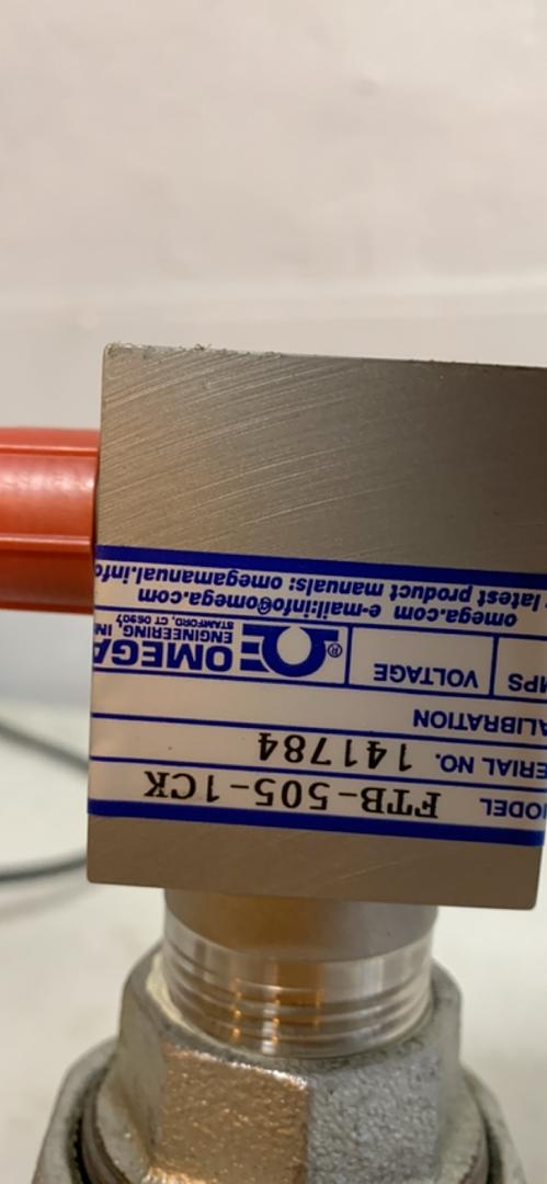 Omega FTB-505-1CK FTB Flow Meter Adalet-PLM(S6LLST6469)