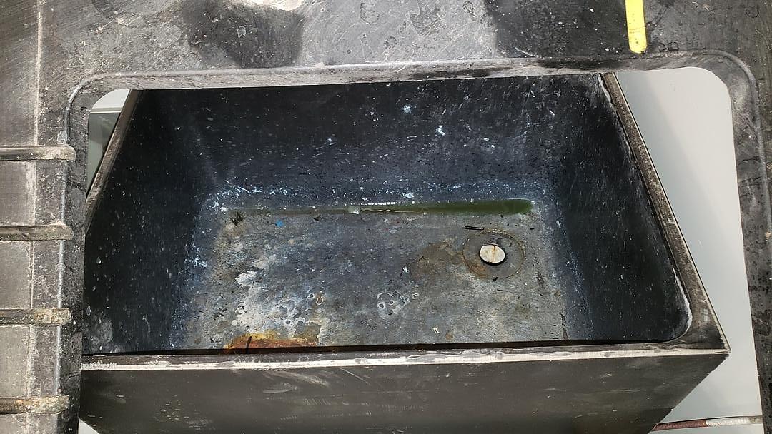 55" St Charles Black Epoxy Sink Bundle S6LLST7302(S6LLST7302)