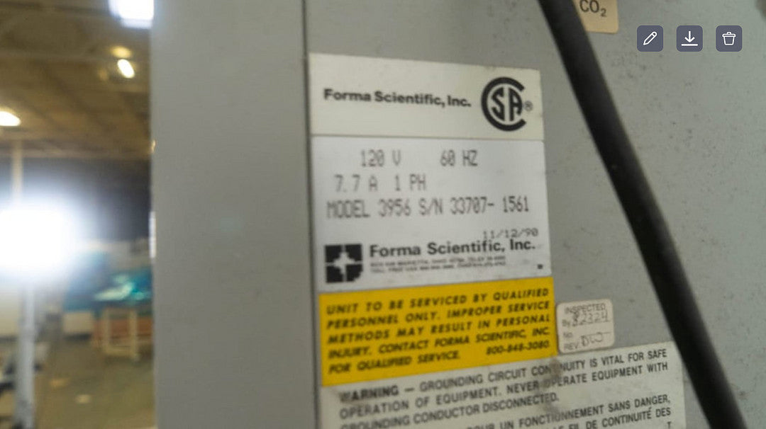 Forma Scientific Model 3956 Reach-In CO2 Incubator (S6LLST2064)(S6LLST2064)