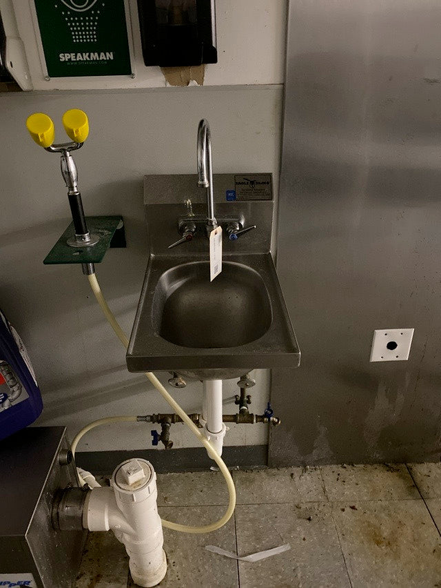 Stainless Steel hand sink by Eagle Sinks(S6LLST1808)