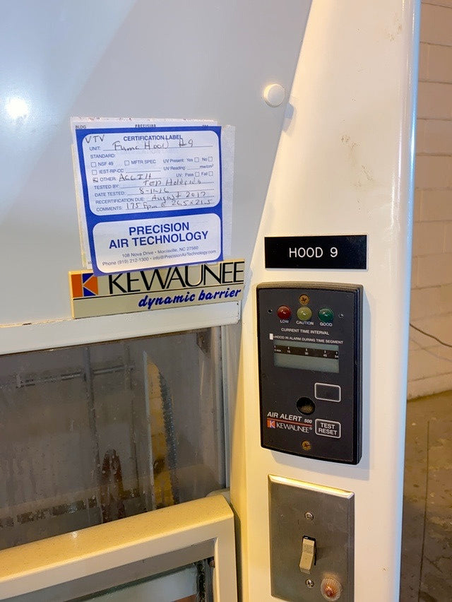 Kewaunee Fume Hood 10'(S6LLST0836)