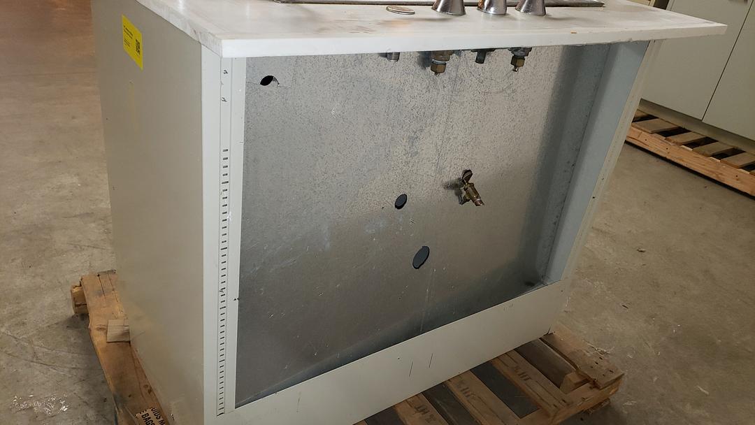 44" Jameston White Epoxy Sink Bundle(S6LLST7312)