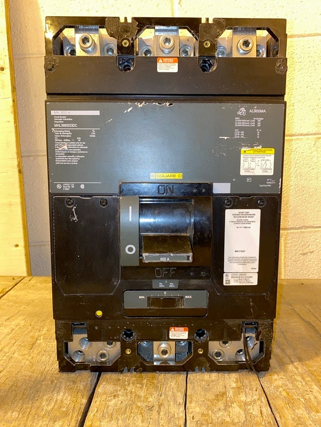 Square D, MHL3660033DC, 600A(S6LLST1342)