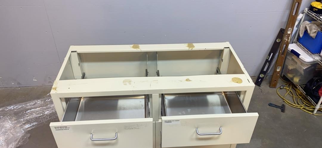 36"x16"x36" Jamestown Stainless Interior Lab Casework Cabinet(S6LLST4987)