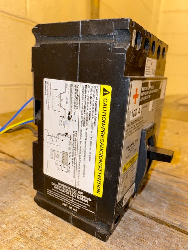 100A Square D FHL3610016DC2315 3 Pole DC Circuit Breaker(S6LLST1392)
