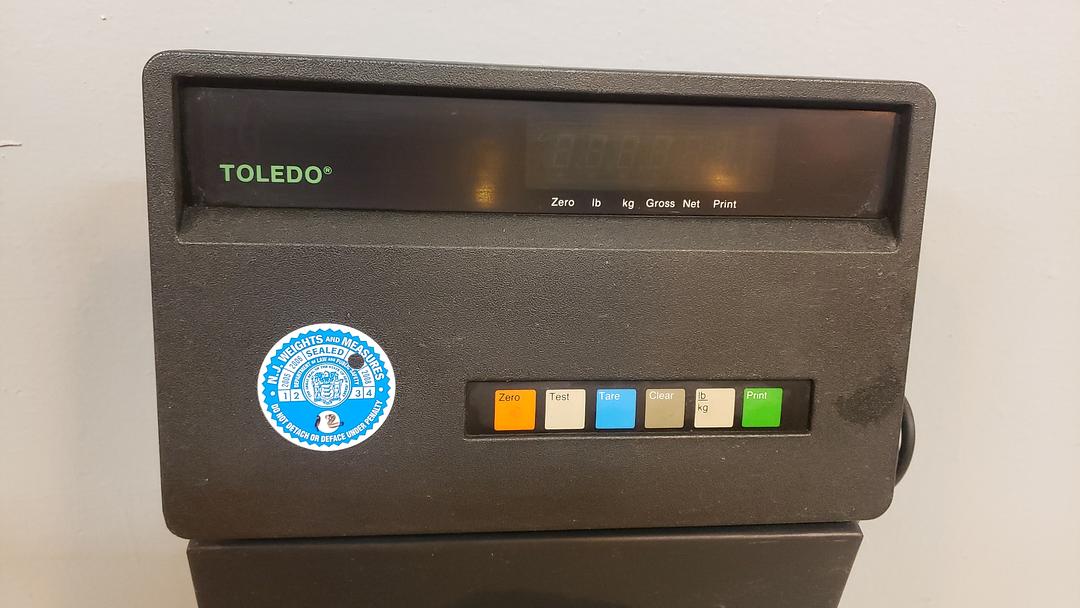 Toledo Rolling Digital Scale 2136 Platform(S6LLST10346)
