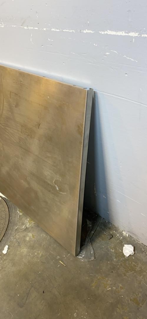 102x31x2" Stainless Steel Countertop Lab Worktop (S6LLST5553)
