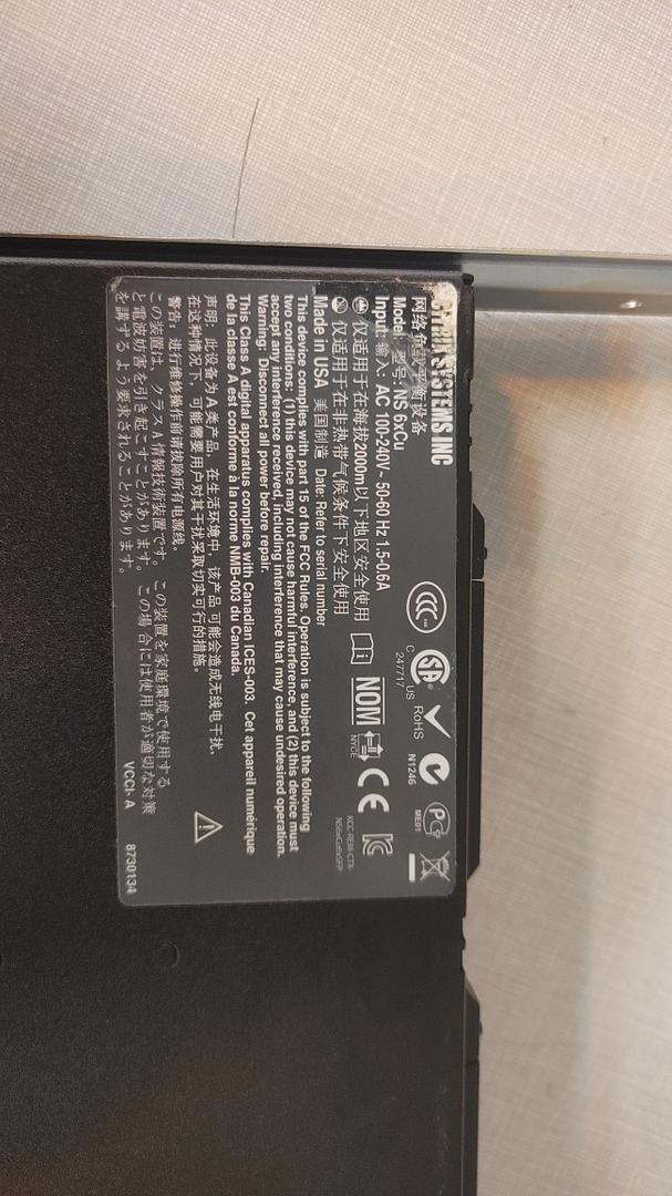 *Pickup Only* Lot of 2 NS6XCU, CITRIX NETSCALER MPX 5500 4 Port Load Balancer NS 6xCu(S6LLST11567)