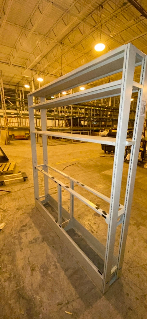 Metal Lab Reagent Shelf Island Shelving 72x12x85(S6LLST3065)