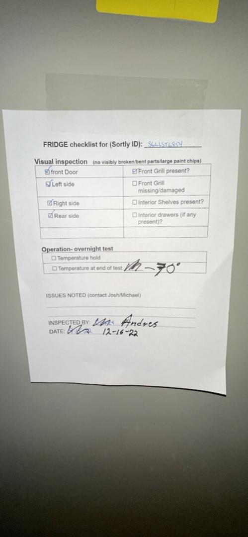 6" Kendro Harris Lab Chest Freezer HLT-14LS-90D31 Tested!-70�(S6LLST6854)