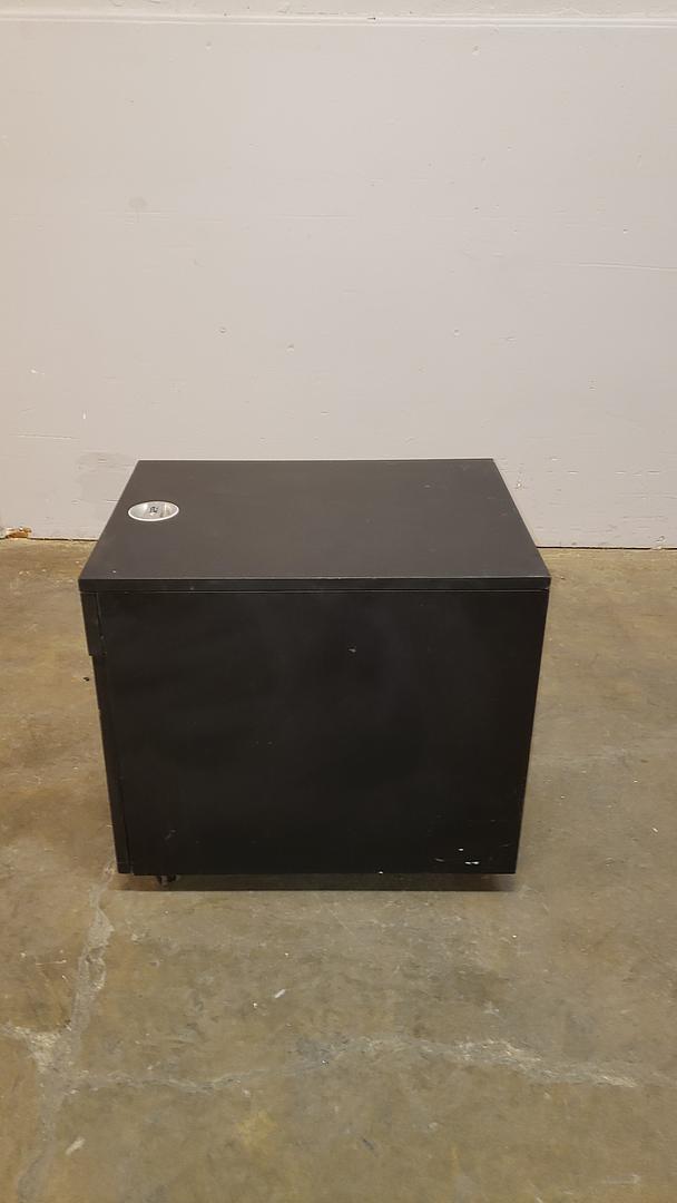 *Pickup Only* Small Rolling 2 Drawer File Cabinet W/Lock(S6LLST10076)