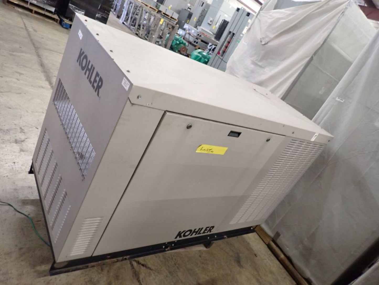 20KW 21KW Kohler 24RCL Nat Gas LP Standby Generator 1ph 240v (SKU: 110104)