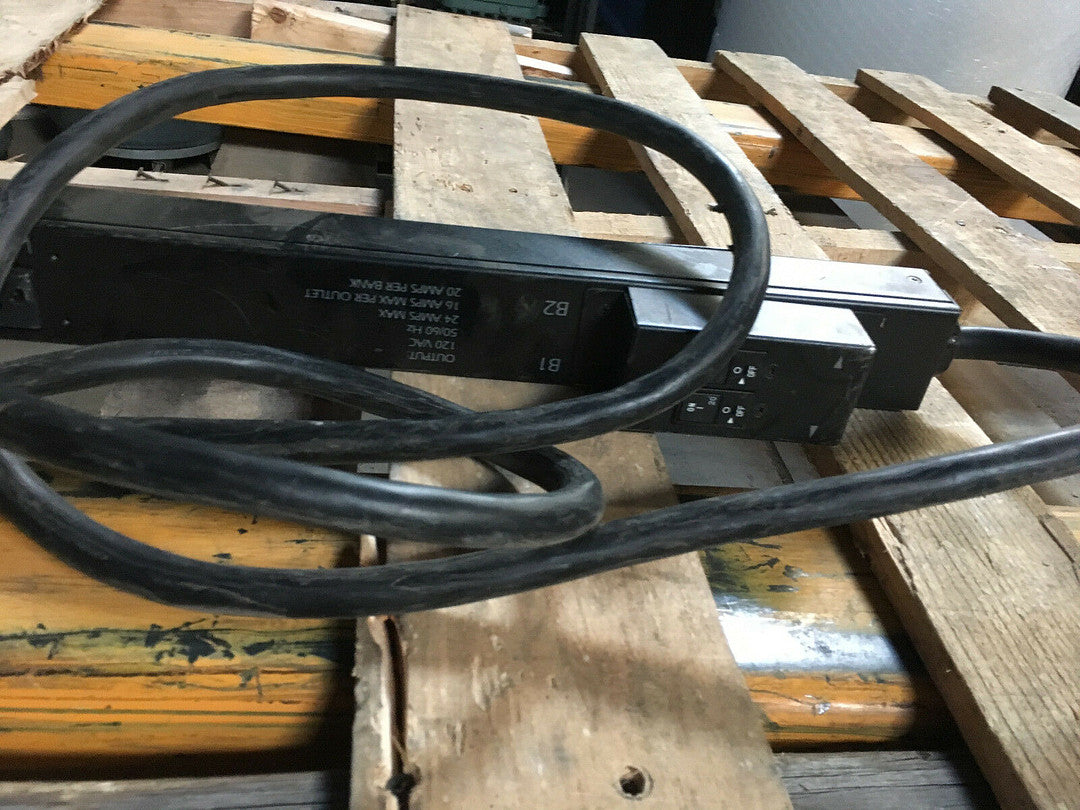 *Pickup Only* APC AP7832 Rack PDU, Metered, Zero U, 30A, 120V, 24 l5-30p Plug (S6LLST0316)
