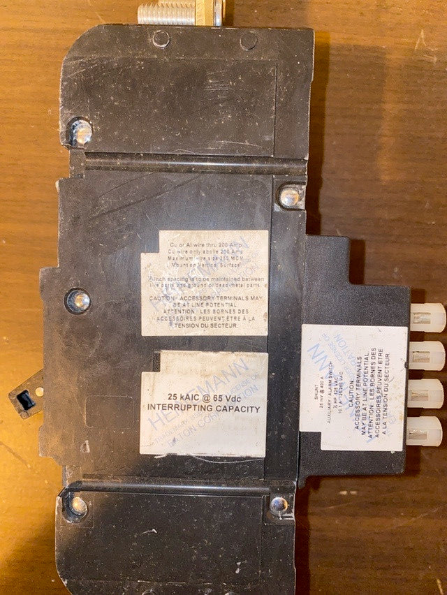 *Pickup Only* 400A GJP1 ALM400 Heinemann 25kAIC Breaker(S6LLST1472)