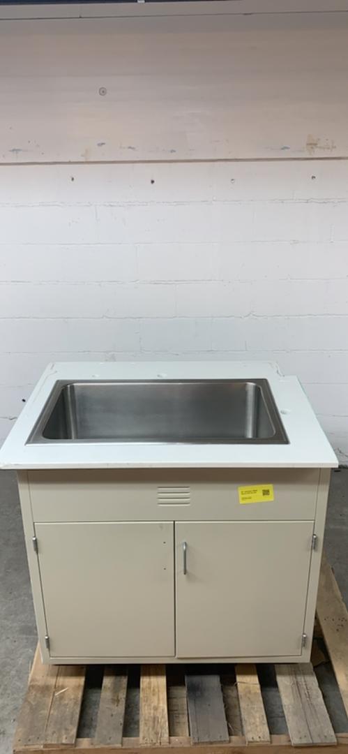 38" Jameston White Epoxy Sink Bundle(S6LLST7119)
